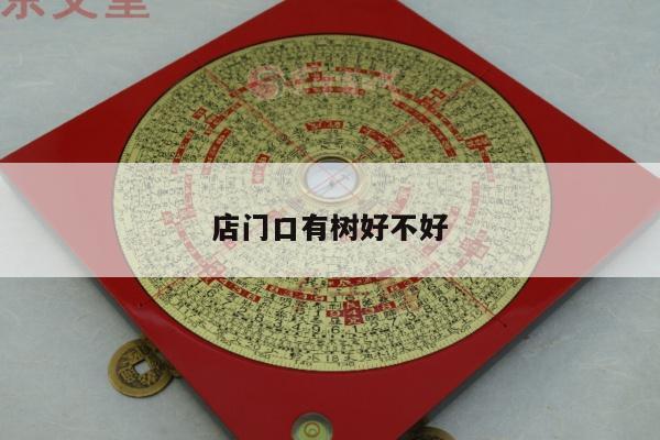 店门口有树好不好